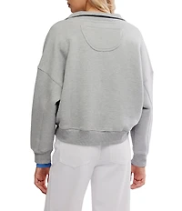 Free People We The Free Timeless Funnel-Neck Long Sleeve Pullover