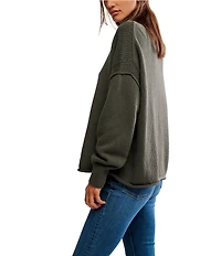 Free People We The Free Torres Roll Neck Long Sleeve Sweater