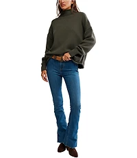 Free People We The Free Torres Roll Neck Long Sleeve Sweater