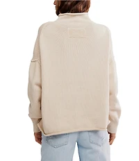 Free People We The Free Torres Roll Neck Long Sleeve Sweater