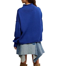 Free People We The Free Torres Roll Neck Long Sleeve Sweater