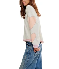 Free People We The Free You're A Star Scoop Neck Long Sleeve Tee