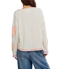 Free People We The Free You're A Star Scoop Neck Long Sleeve Tee