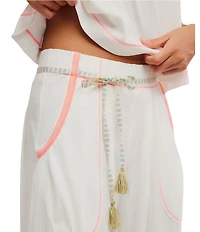 Free People Weekender Sleeveless Scoop Neck Knit Lounge Set