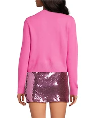 French Connection Babysoft Crew Neck Long Sleeve Knit Sweater