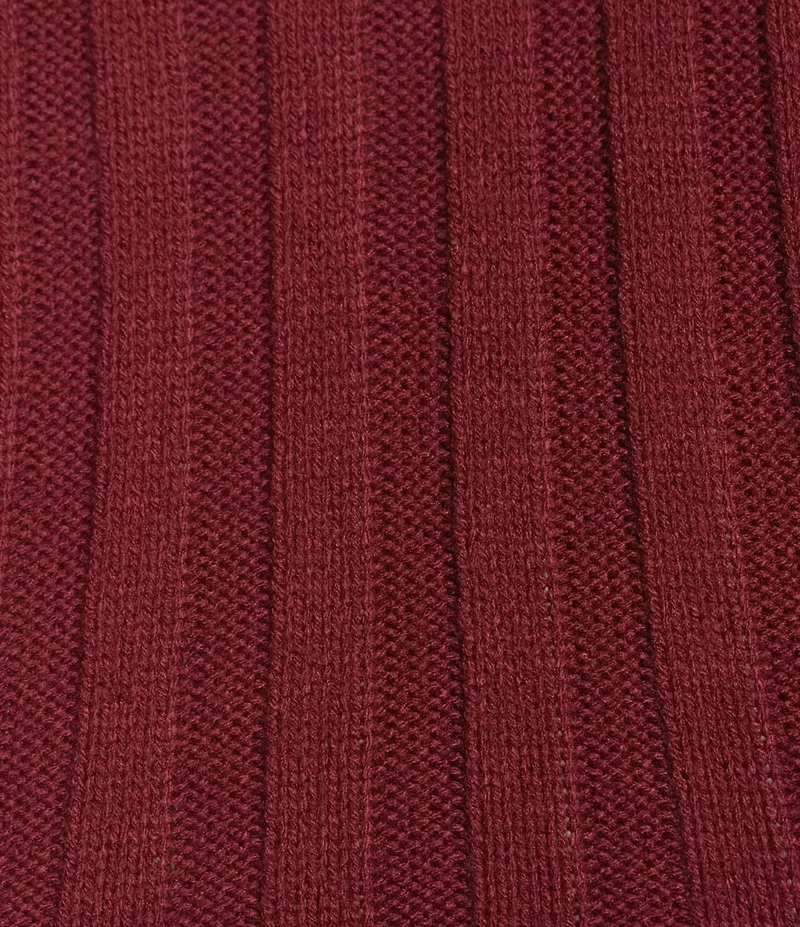 French Connection Babysoft Rib Knit Crew Neck Long Sleeve Fit and Flare Maxi Dress