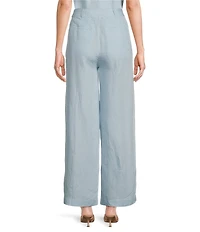 French Connection Birdie Linen Trouser Coordinating Pants
