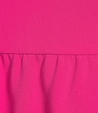 French Connection Boat Neck Sleeveless Whisper Mini Dress