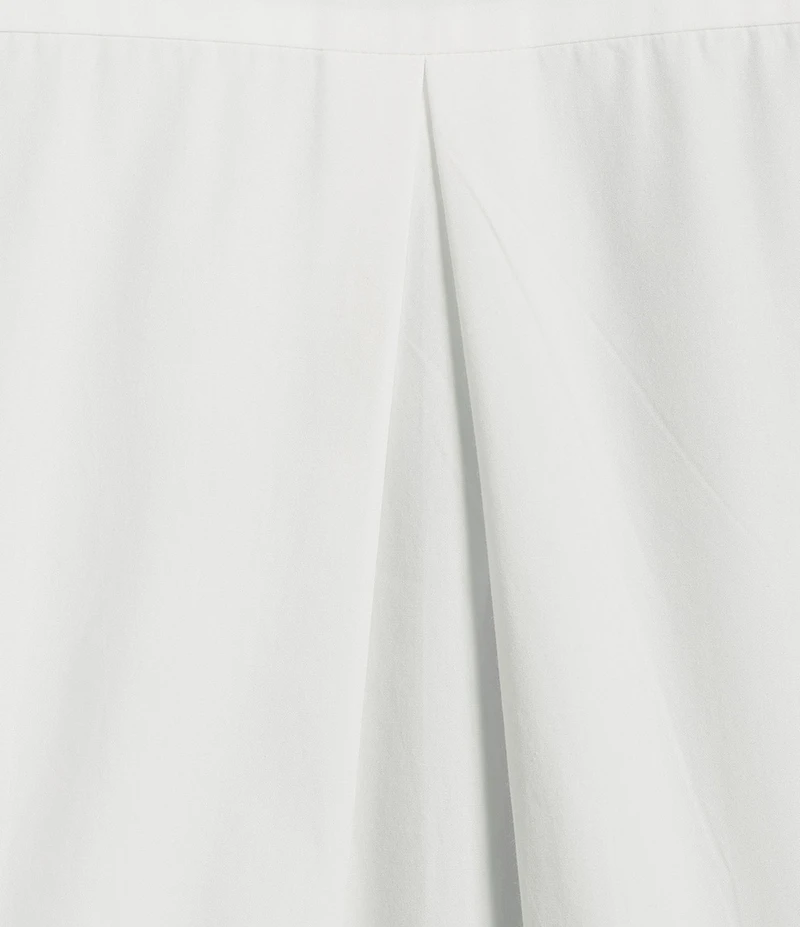 French Connection Cambria Collared Long Sleeve Cotton Mini Shirt Dress