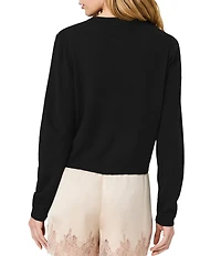 French Connection Cosysoft Fitted Crew Neck Long Sleeve Cardigan
