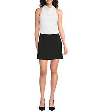 French Connection Harry Suiting Mini Skort