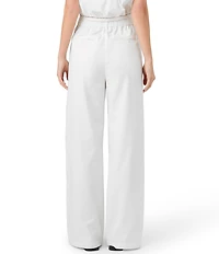 French Connection High-Rise Relaxed Fit Coordinating Twill Trouser Pants
