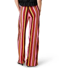 French Connection Motley Knit Striped Coordinating Flare Pant