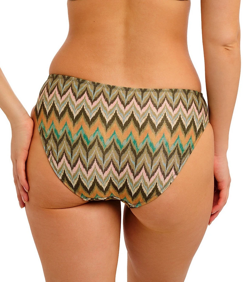 Freya Arizona Vista Lurex Mid Rise Hipster Swim Bottom