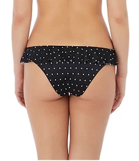 Freya Jewel Cove Italini Dotted Print Ruffle Waist Cheeky Swim Bottom