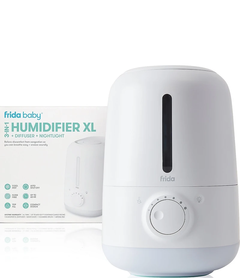 Fridababy 3-in-1 Humidifier XL + Diffuser + Nightlight