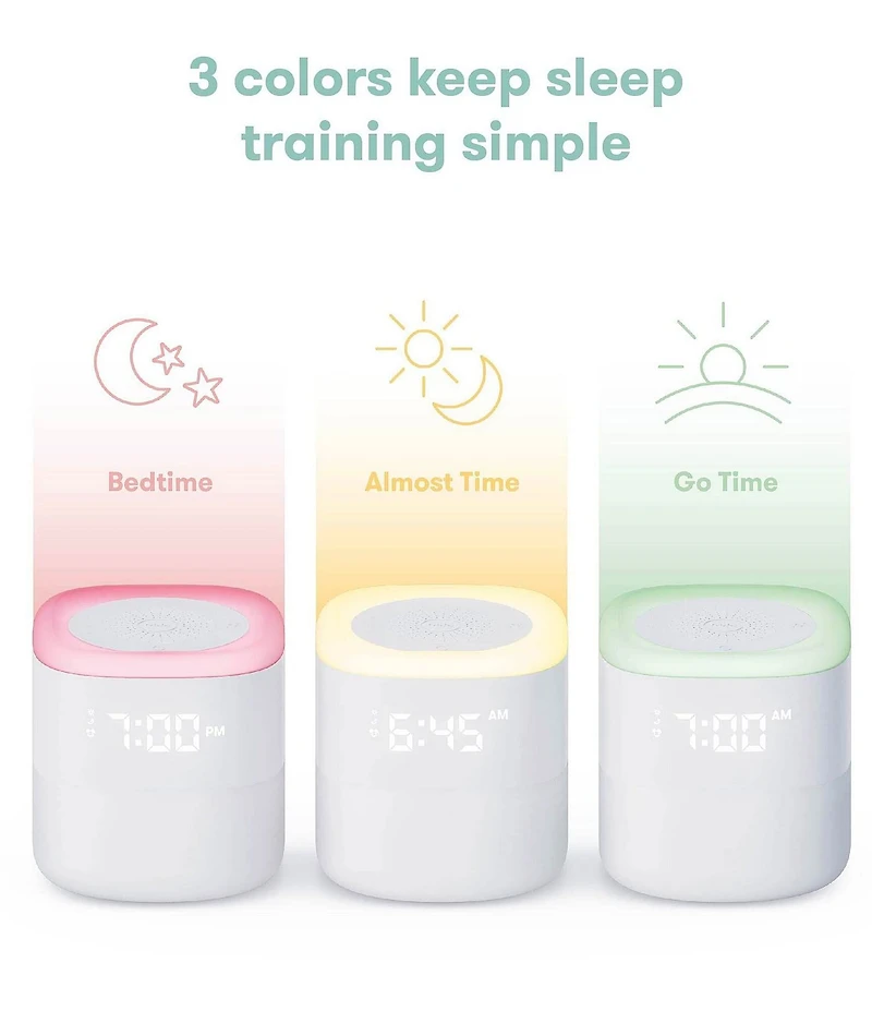 Fridababy 3-in-1 Sound Machine Clock + Nightlight