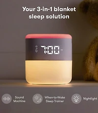 Fridababy 3-in-1 Sound Machine Clock + Nightlight
