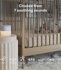 Fridababy 3-in-1 Sound Machine Clock + Nightlight