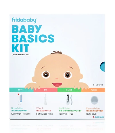 Fridababy Trimmer & Aspirator Baby Basics 4-Piece Kit