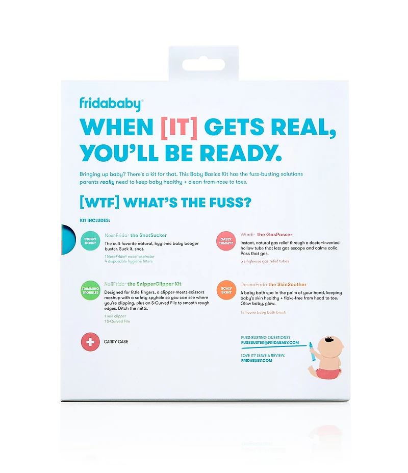 Fridababy Trimmer & Aspirator Baby Basics 4-Piece Kit