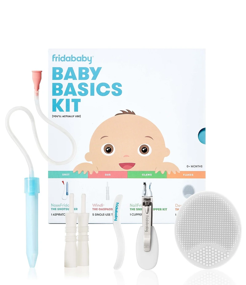 Fridababy Trimmer & Aspirator Baby Basics 4-Piece Kit