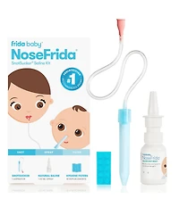 Fridababy NoseFrida Snotsucker Saline Kit
