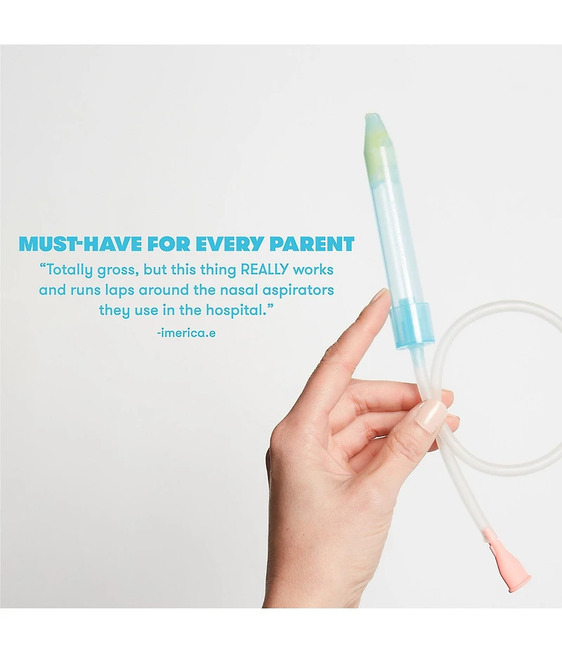 Fridababy NoseFrida Snotsucker Saline Kit