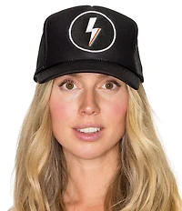 Friday Feelin' Electric Trucker Baseball Cap