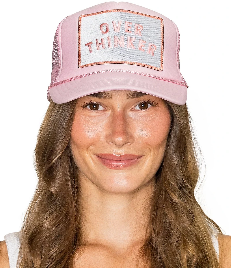 Friday Feelin' Over Thinker Trucker Baseball Cap
