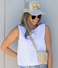 Friday Feelin' Rays of Happy Baseball Cap