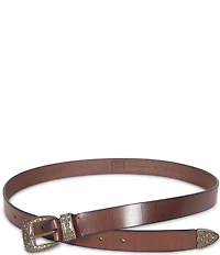 Frye .98#double; Western Leather Belt