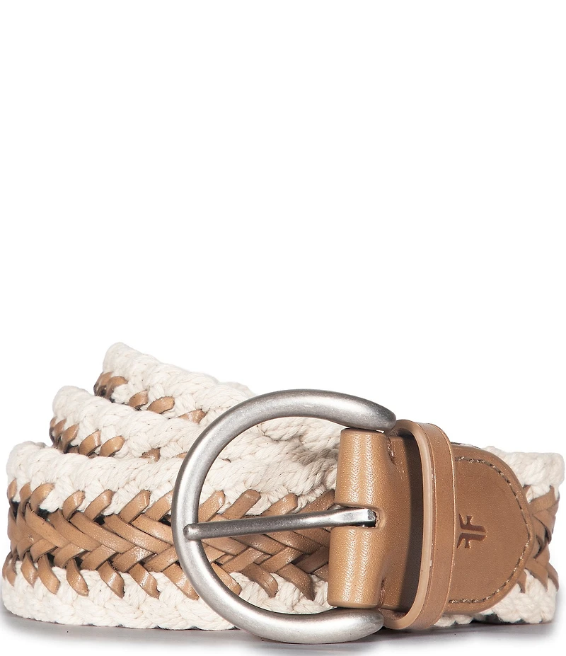 Frye 1.49#double; Braided Cording Belt
