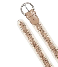 Frye 1.49#double; Braided Cording Belt