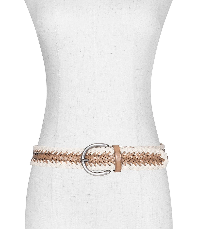 Frye 1.49#double; Braided Cording Belt