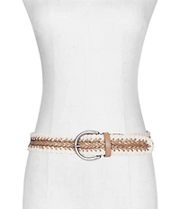 Frye 1.49#double; Braided Cording Belt