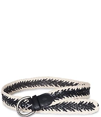 Frye 1.49#double; Braided Cording Belt