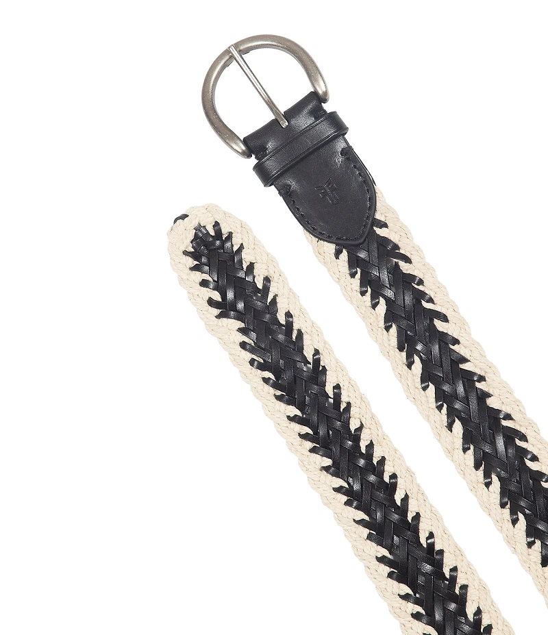 Frye 1.49#double; Braided Cording Belt