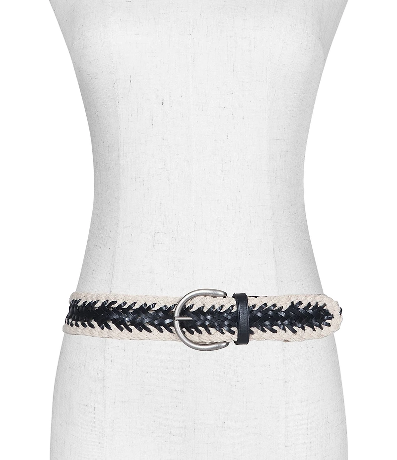 Frye 1.49#double; Braided Cording Belt