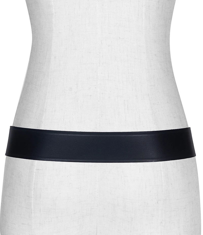 Frye 1.5#double; Woven Keeper Leather Belt