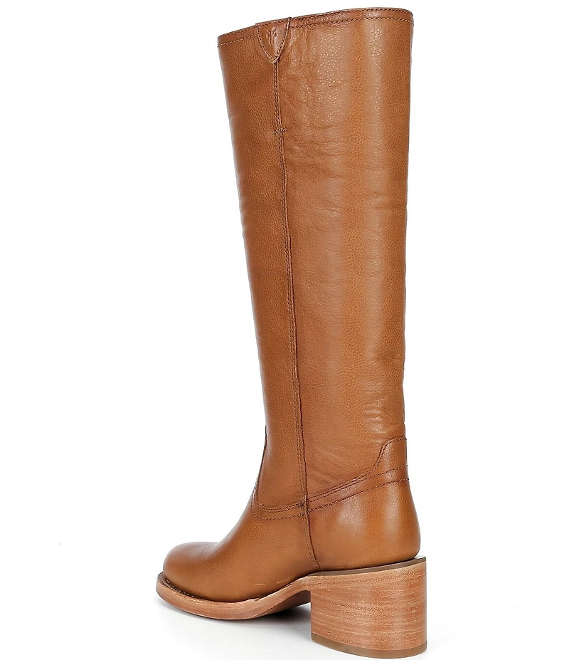 Frye Andy Leather Pull On Tall Boots