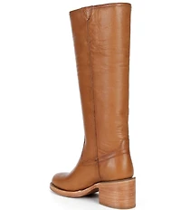 Frye Andy Leather Pull On Tall Boots