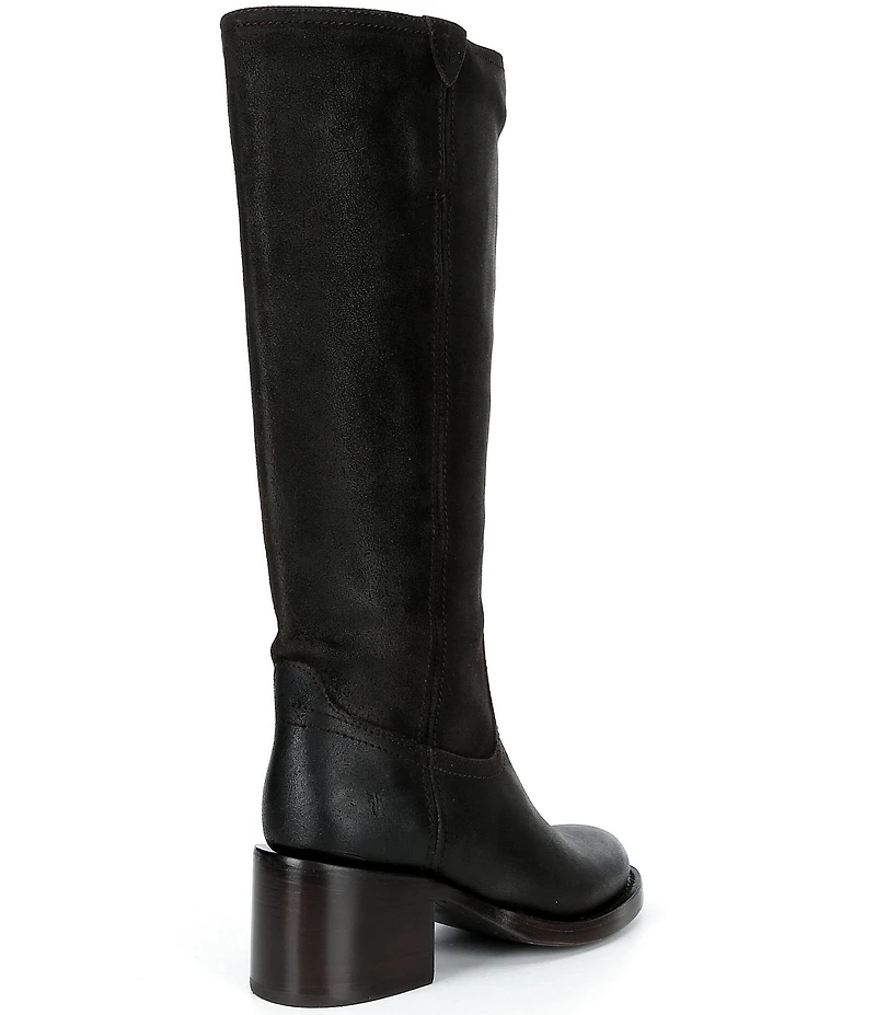 Frye Andy Suede Pull On Tall Boots