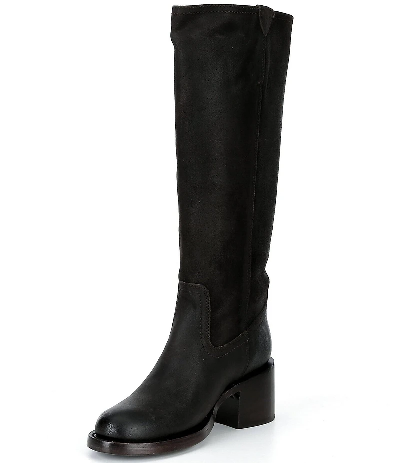 Frye Andy Suede Pull On Tall Boots
