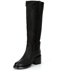 Frye Andy Suede Pull On Tall Boots