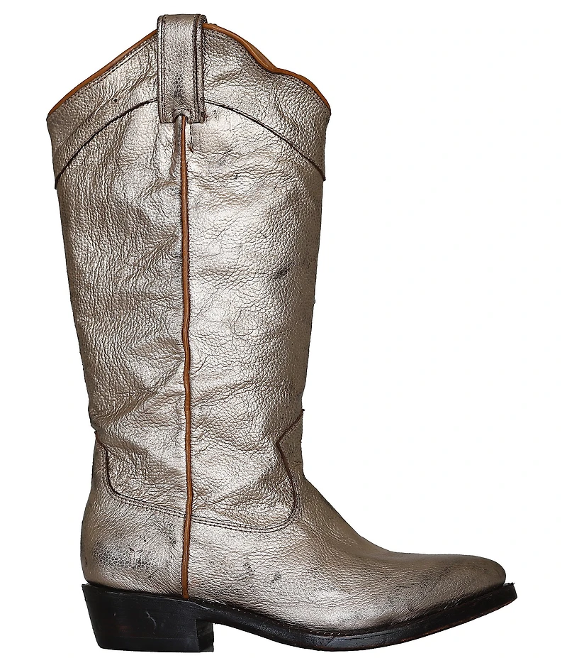 Frye Billy Daisy Leather Western Boots