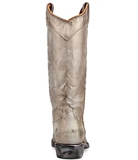 Frye Billy Daisy Leather Western Boots