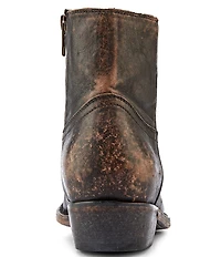 Frye Billy Distressed Leather Western Booties