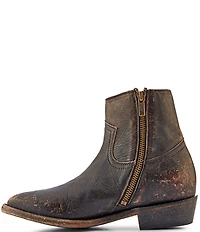 Frye Billy Distressed Leather Western Booties
