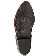 Frye Billy Distressed Leather Western Booties